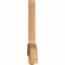 Ekena Millwork Bellingham Timber Gable Bracket, Western Red Cedar, 108"W x 31 1/2"H x 3 1/2"D x 5 1/2"F, 7/12 Pitch GBW108X31X0406BEL00SWR - alternate 3